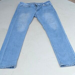 American Rag Light Wash Jeans Men Size 31 Comfort Stretch Straight Leg